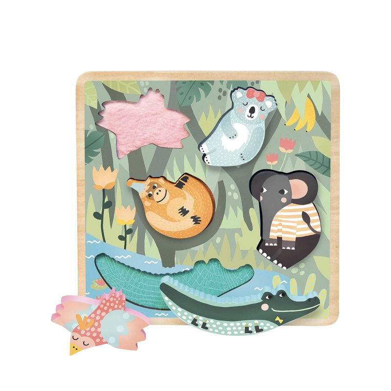 Touch And Feel Puzzle – Jungle