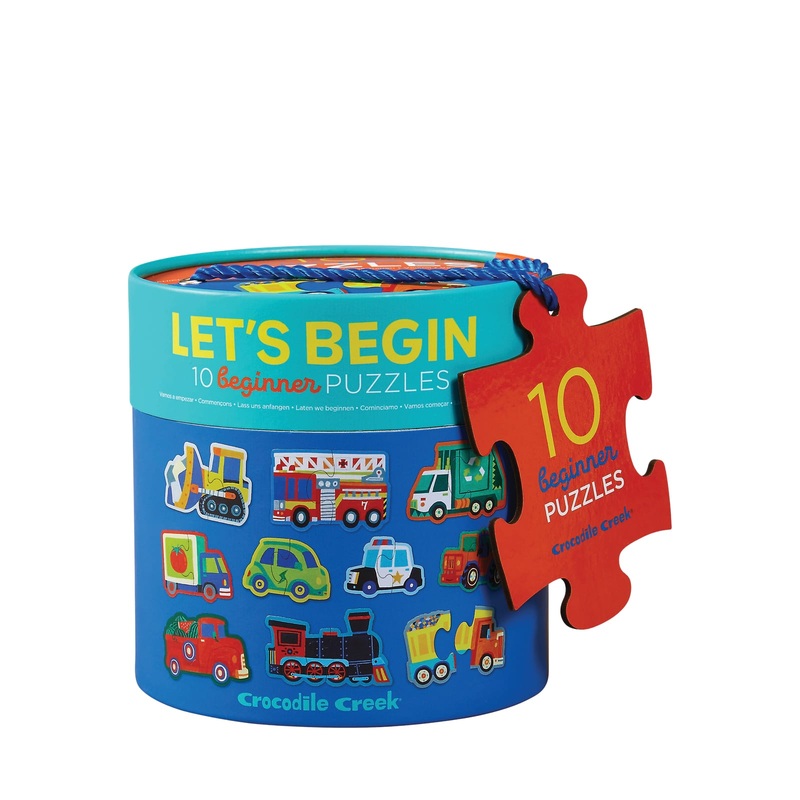 Vehicles – 10 x 2 Piece Puzzles