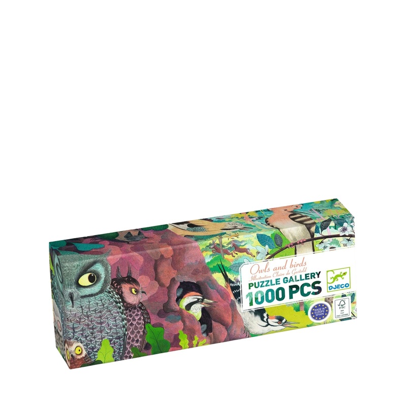 1000 Piece Puzzle Gallery – Owls and Birds