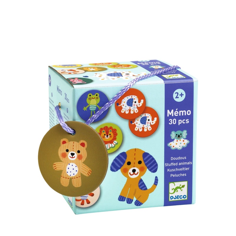 16 Piece Memory Game – Stuffed Animals