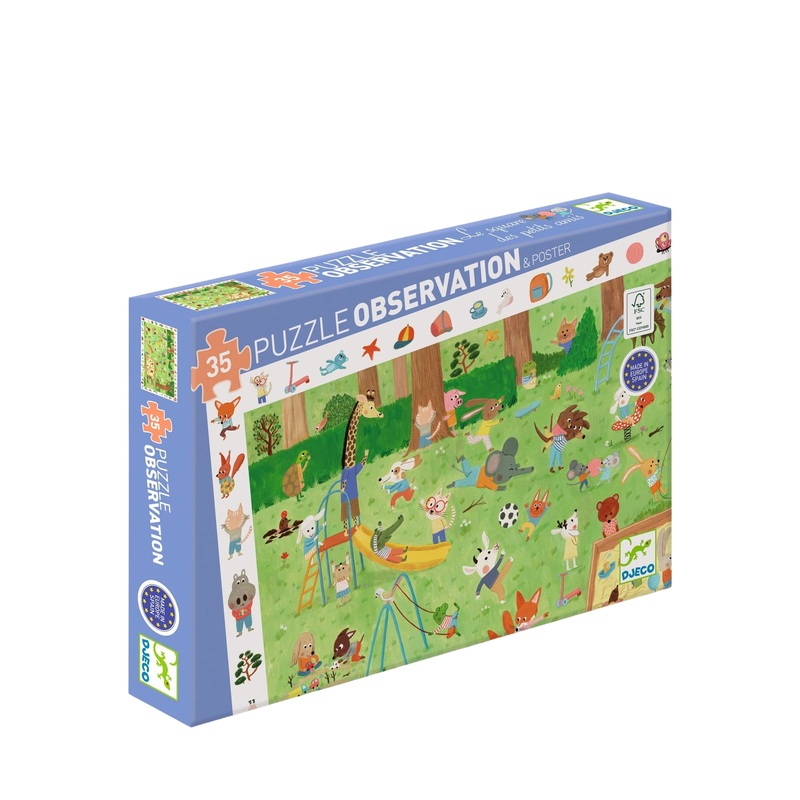 35 Piece Puzzle – Little Friends Garden