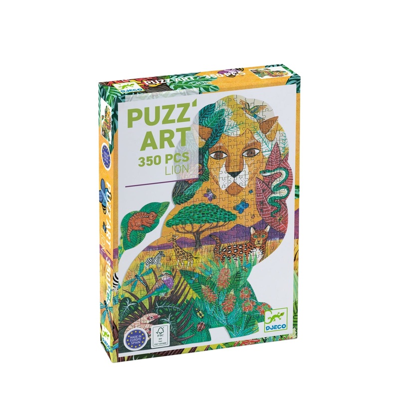 350 Piece Puzzle Art – Lion