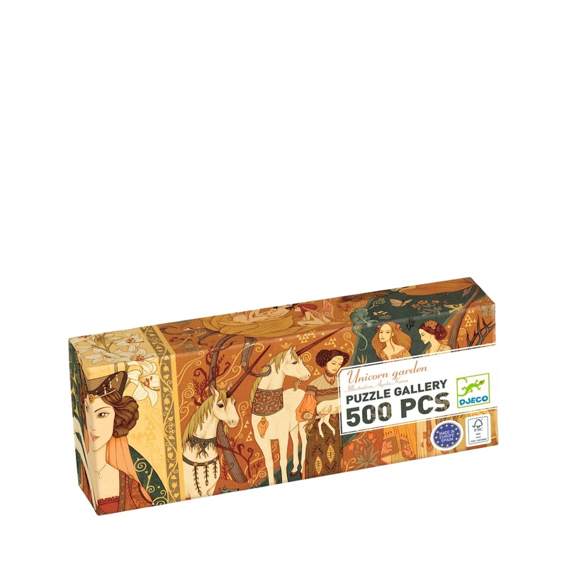500 Piece Puzzle Gallery – Unicorn Garden