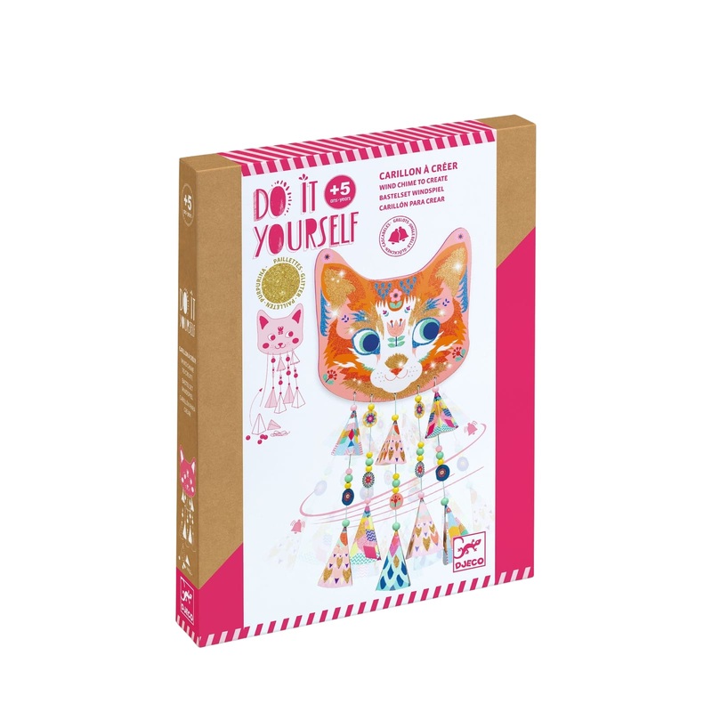 Do It Yourself Craft Set – Kitty Wind Chime
