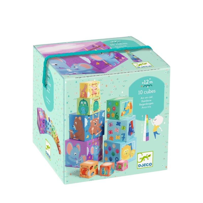 Stacking Cubes – Rainbow