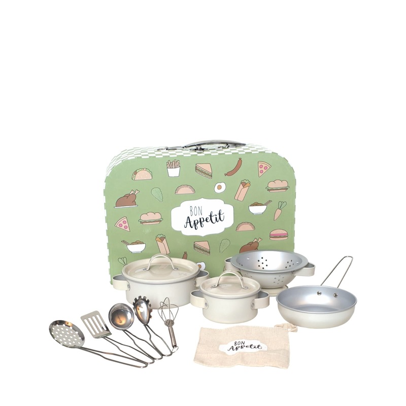 Cooking Kitchen Suitcase Set