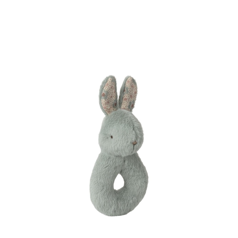 Rabbit Rattle Set – Mint