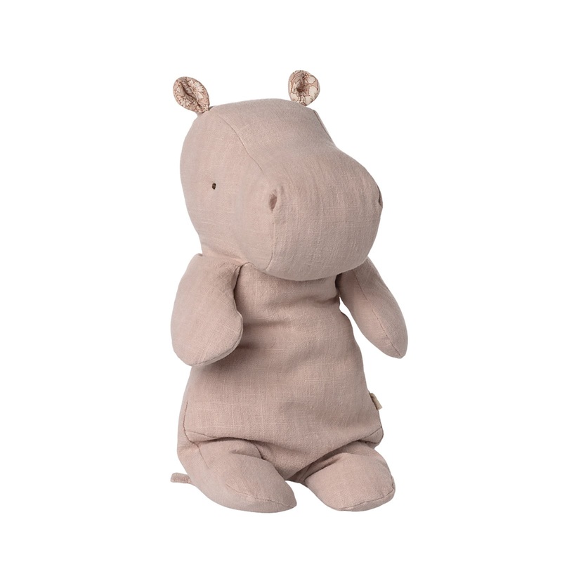 Safari Friends Hippo – Medium – Light Rose