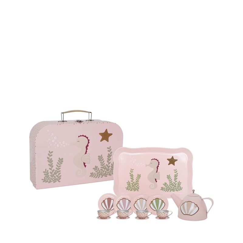 Tea Set Suitcase – Sea Horse