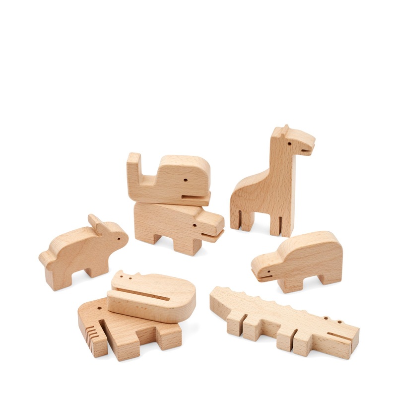 Thorkild Stackable Animals – Natural