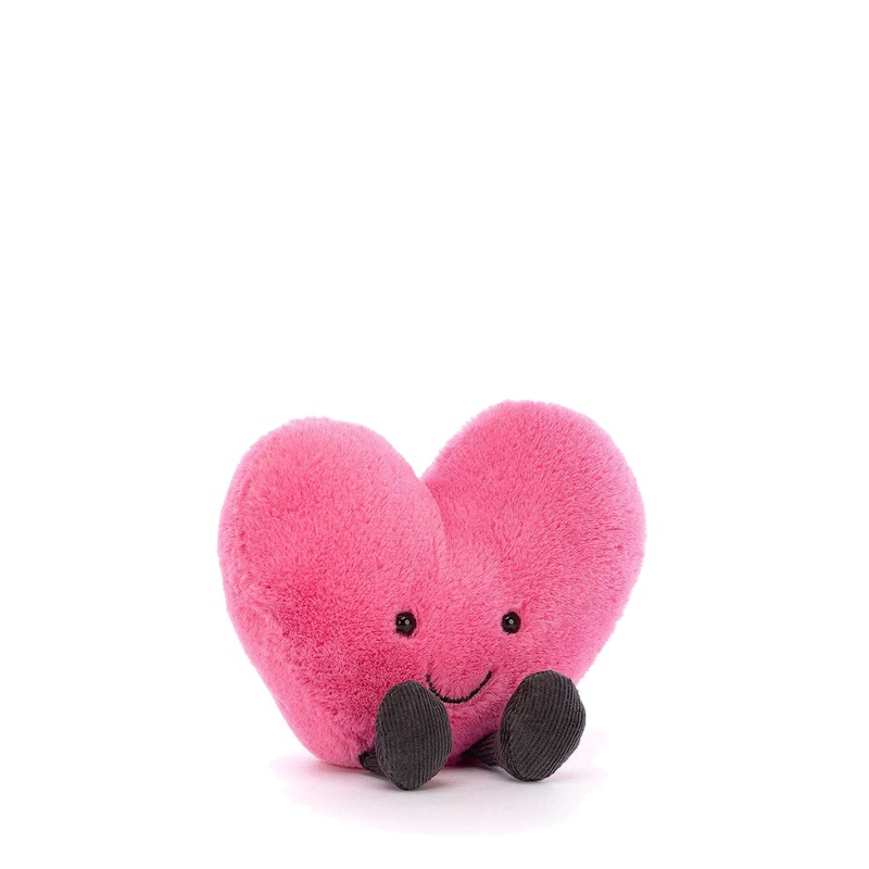 Amuseable Small Hot Pink Heart