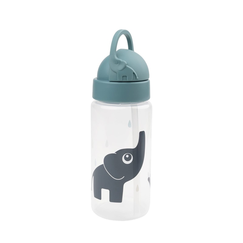 Straw Water Bottle – Elphee Blue