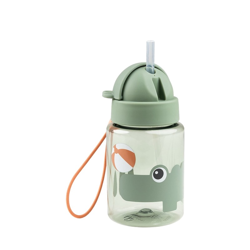 Straw Water Bottle – Playground Green