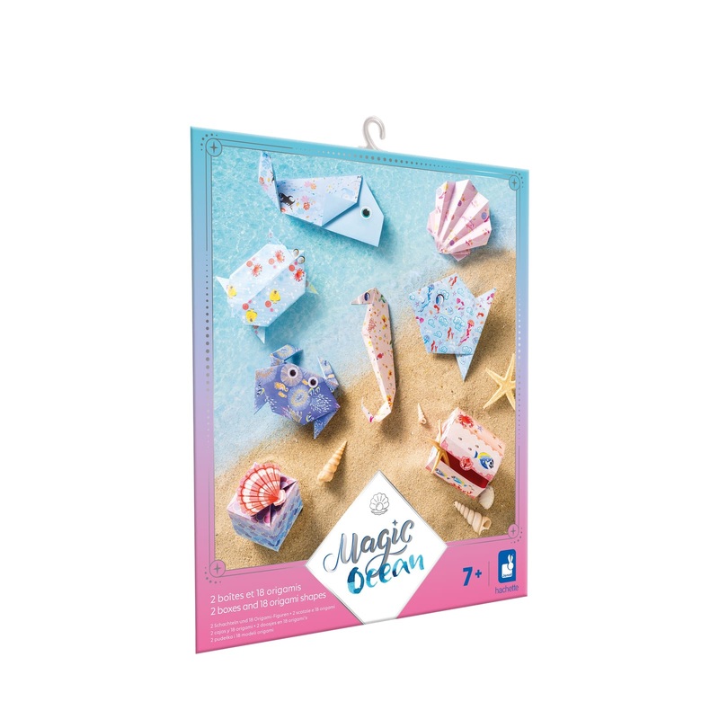 2 Boxes and 18 Origami Shapes – Magic Ocean