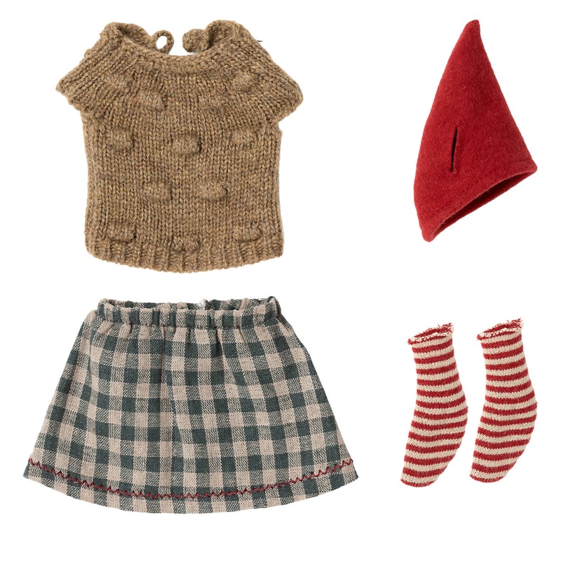 Christmas Clothes Medium Mouse – Girl