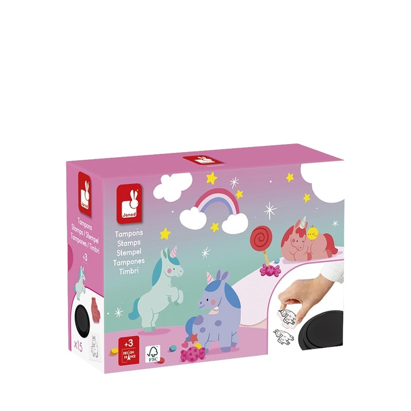 Unicorn Stamps – 15 Pieces