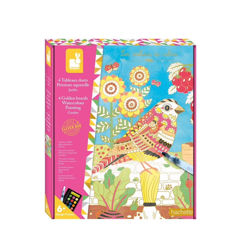 Watercolour Painting Board Set – Garden