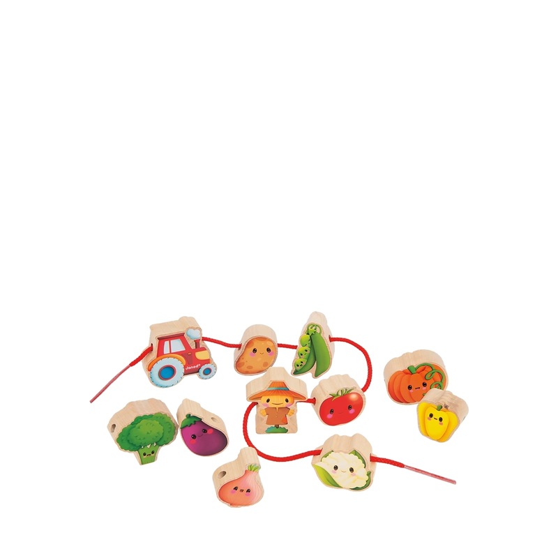 Threading Beads – Vegetable Garden