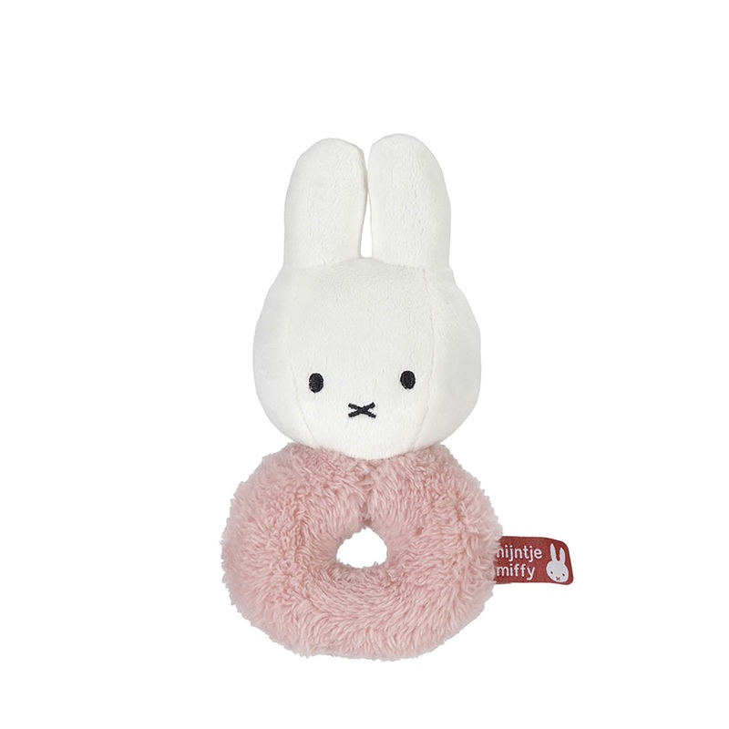 Miffy Rattle – Fluffy Pink