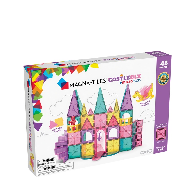 Castle DLX with microMAGS – 48 Piece Set