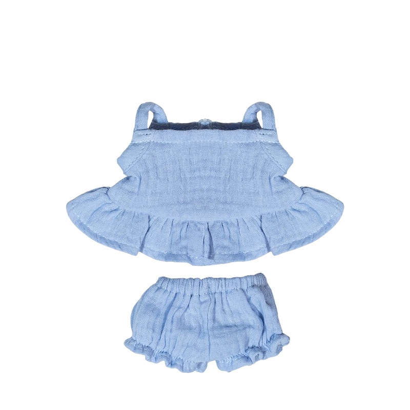 Doll Outfit Blue Dress – 21cm