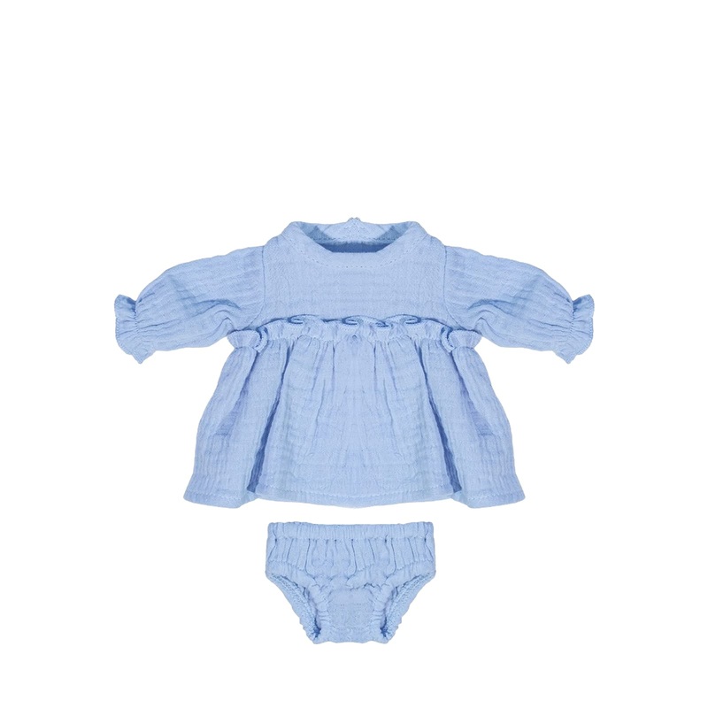 Doll Outfit Blue Dress – 32cm