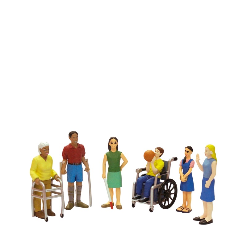 Handicapped Figures – 6 Pieces