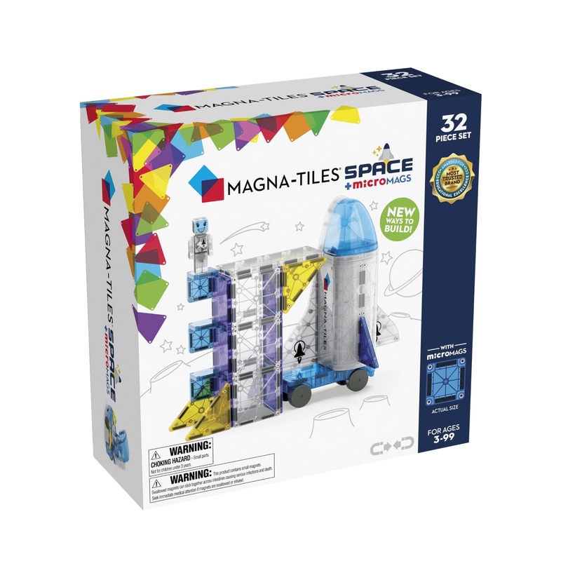 Space with microMAGS – 32 Piece Set