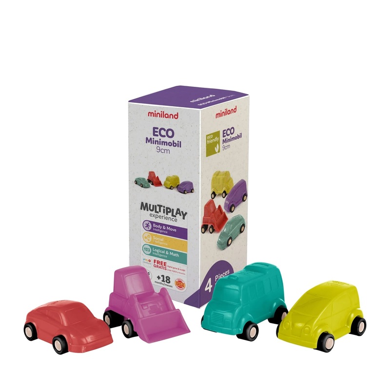 Minimobil Cars 9cm – 4 Pieces