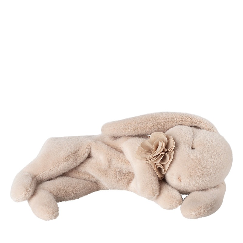 Sleeping Bunny Plush – Small – Powder