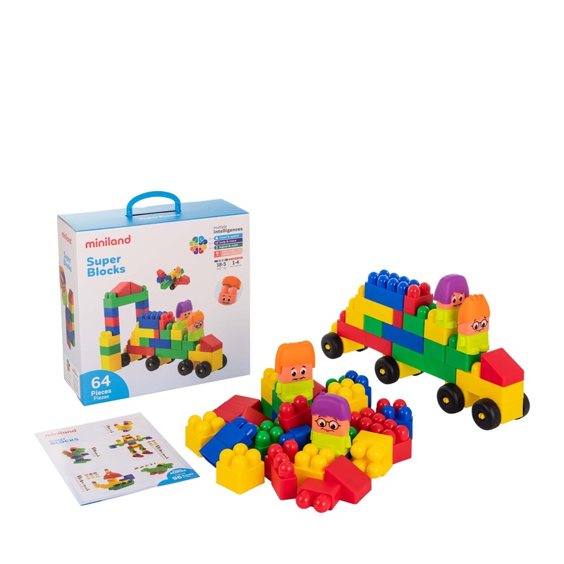 Super Blocks – 64 Pieces