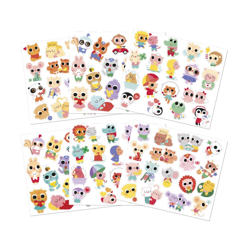 100 Stickers – Baby Animals