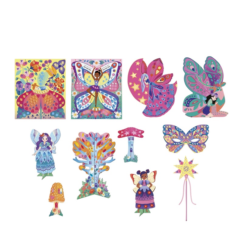 11 Multi Activities Craft Set – Magic Fairies