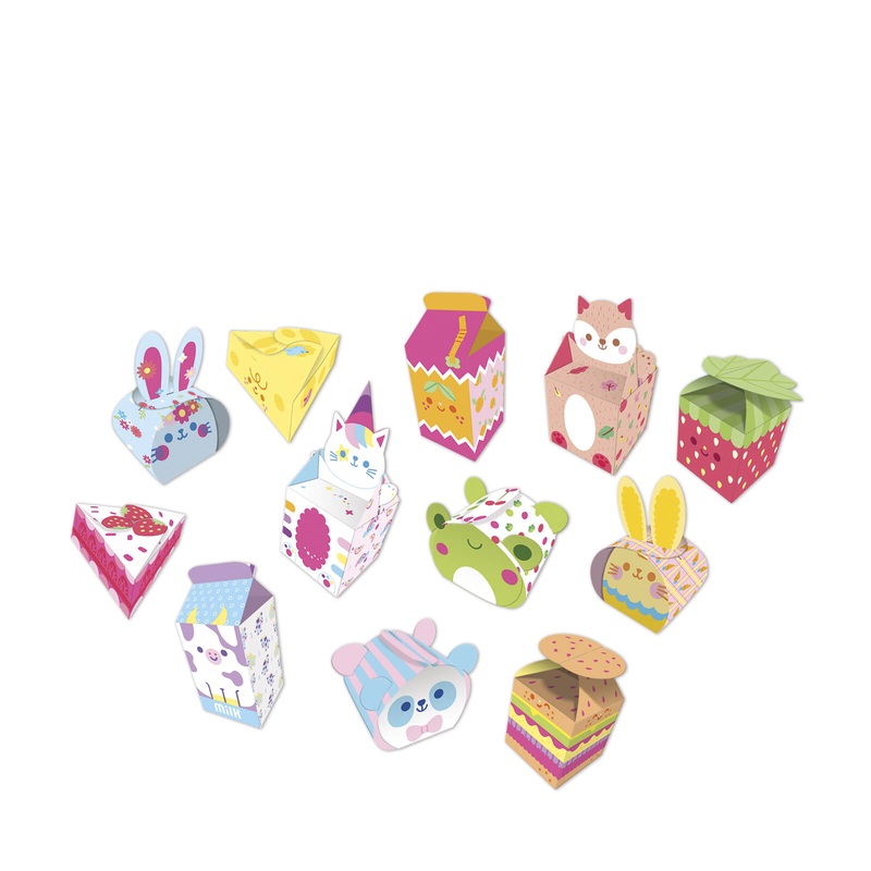 12 Kawaii Paper Boxes To Make