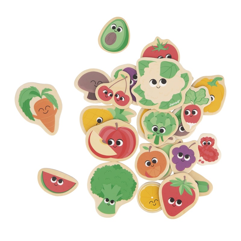 24 Magnets – Fruit and Vegetable