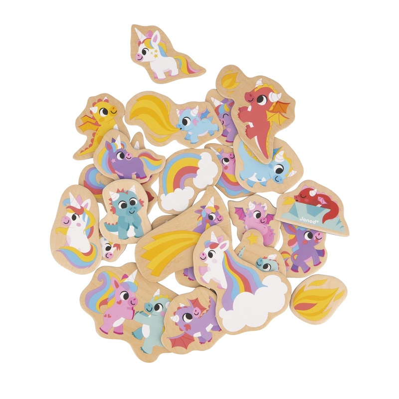 24 Magnets – Unicorn and Dragon