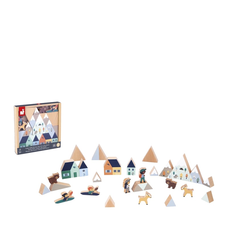 Mountain Valley Wooden Blocks
