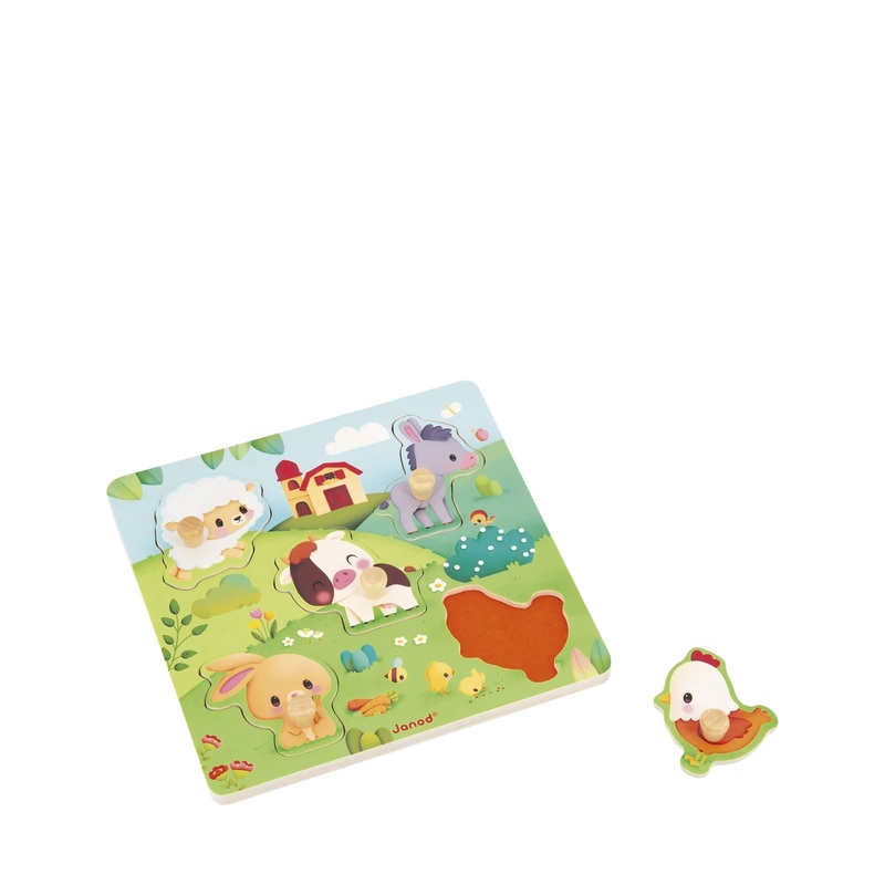 Tactile Farm Puzzle