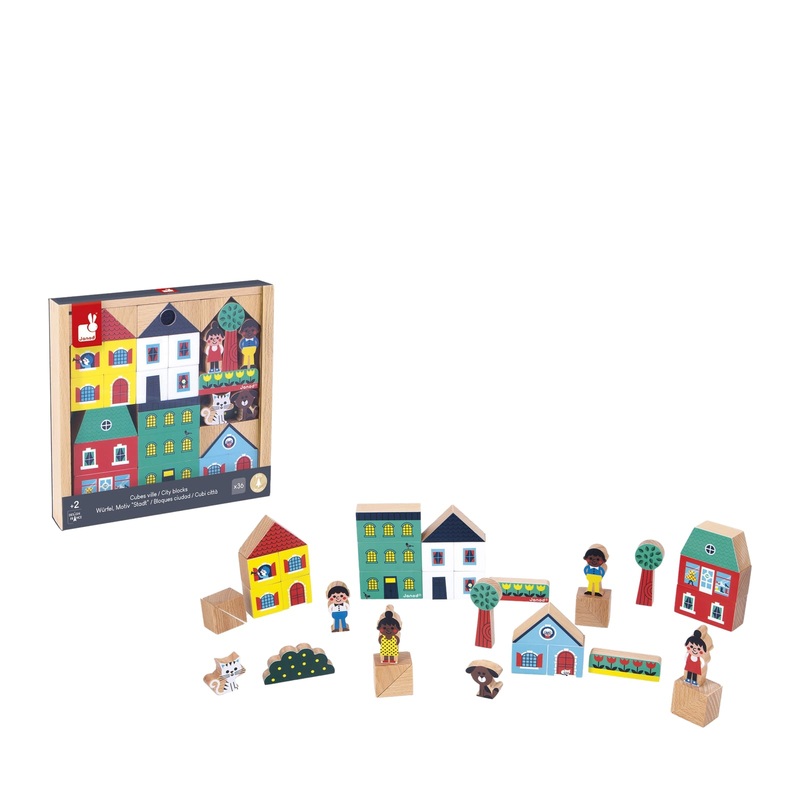 City Wooden Blocks