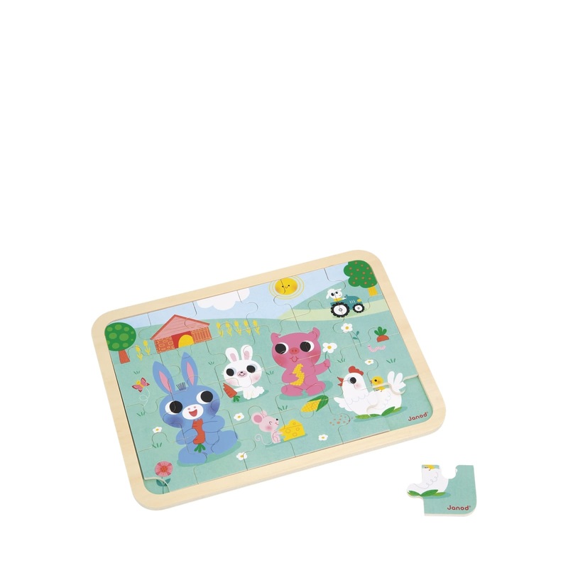 Wooden 24 Piece Puzzle – Farm