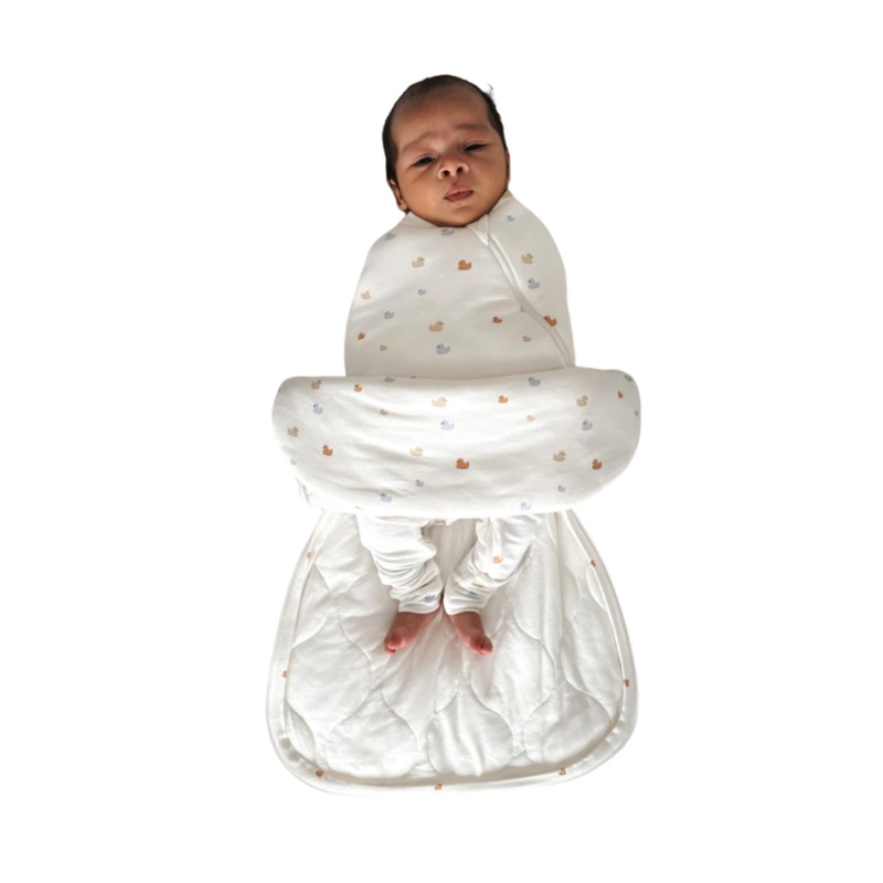 1.0 Tog Swaddle Sleep Bag – Ducks by gunamuna