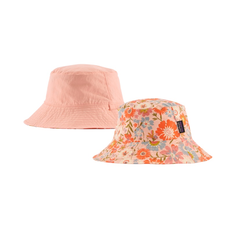 Baby Sun Bucket Hat – Way Back: Sunlit Pink by Patagonia