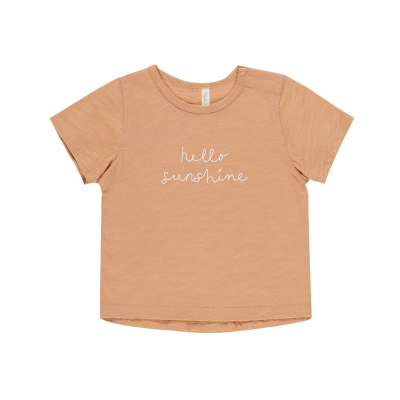 Basic Tee – Hello Sunshine by Rylee + Cru