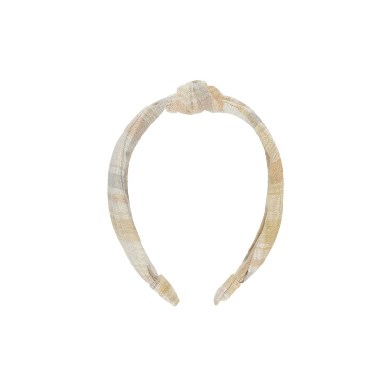 Knotted Headband – Pastel Plaid by Rylee + Cru