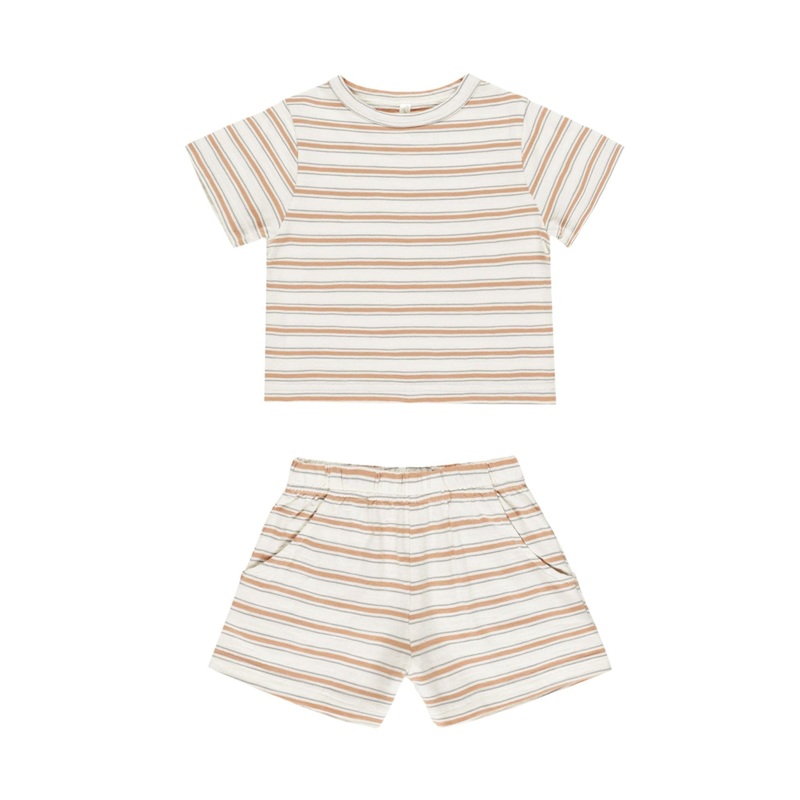Play Set – Grapefruit Stripe by Rylee + Cru