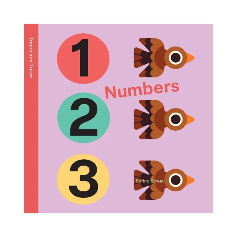 Spring Street Touch and Trace: Numbers – Board Book