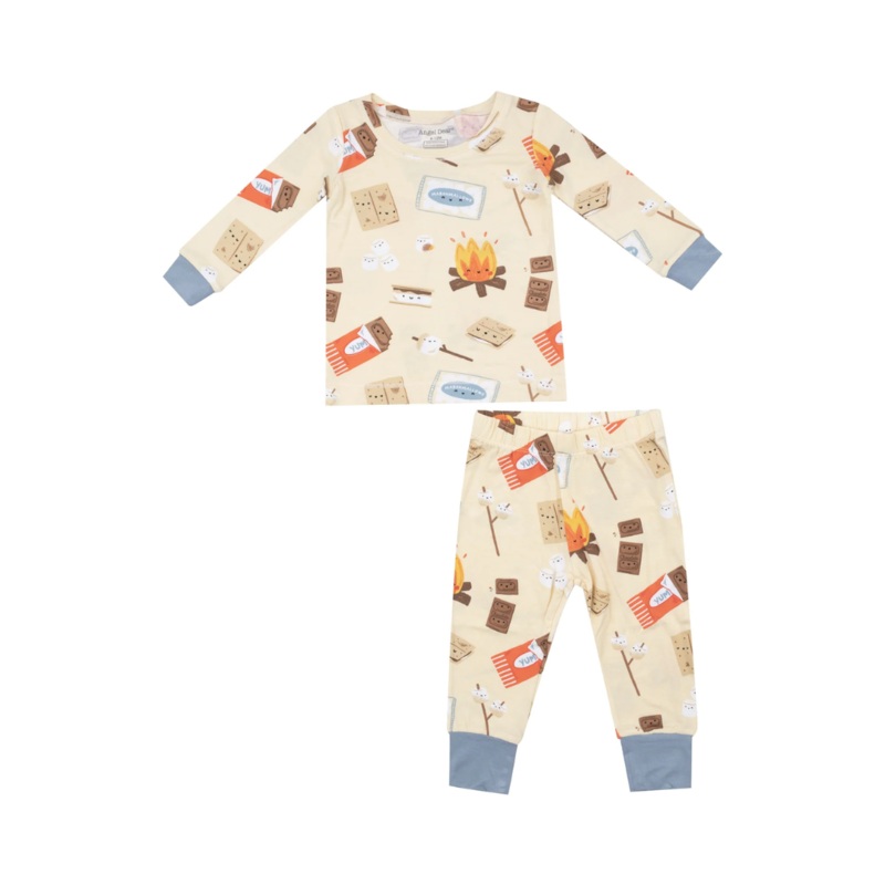 Bamboo Long Sleeve Lounge Wear Set – S’mores by Angel Dear