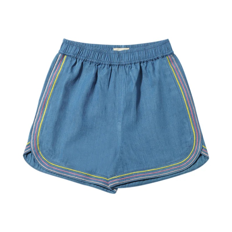 Frankie Shorts – Retro Multi Stripe by Vignette