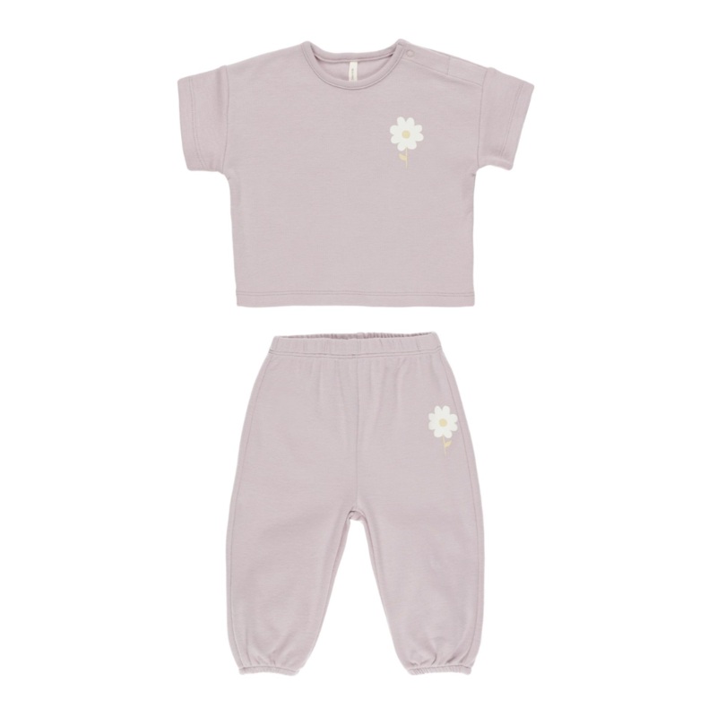 Jersey Tee + Pant Set – Daisy by Quincy Mae