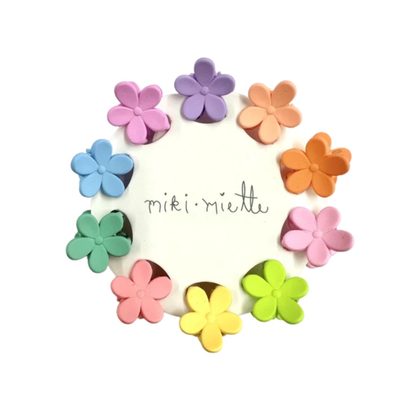 Mini Claw 10 Piece Set – Flower by Miki Miette